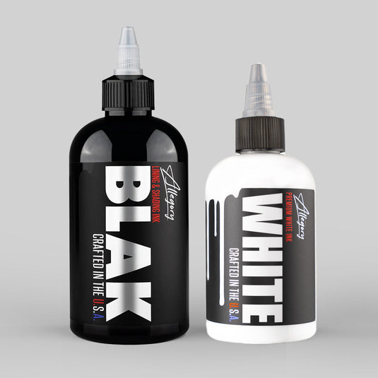 Bundle - BLAK 8oz / 240ml &  WHITE 4oz / 120ml